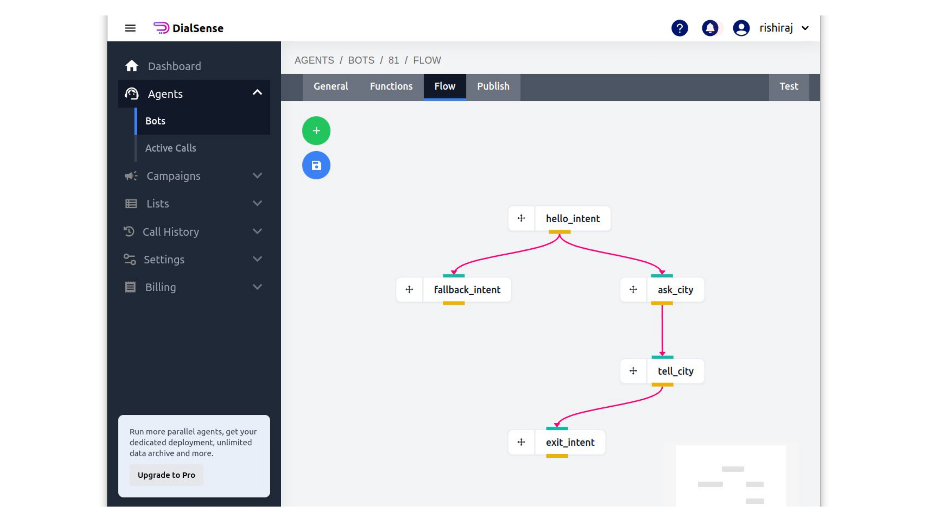 Create connected graph